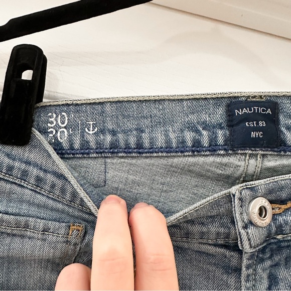 Nautica Men’s Straight Leg Jeans Blue 30W / 30L - Picture 3 of 5